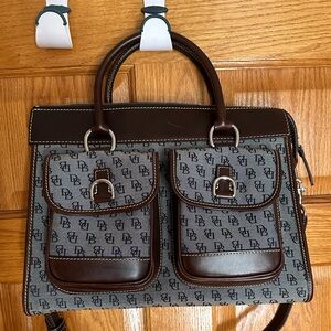 Dooney And Bourke Double Pocket Tote